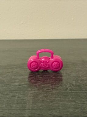 Littlest Pet Shop Hot Pink Boombox/Radio Replacement Accessory